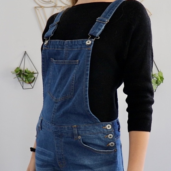 Love Tree Denim Overalls - Picture 2 of 7